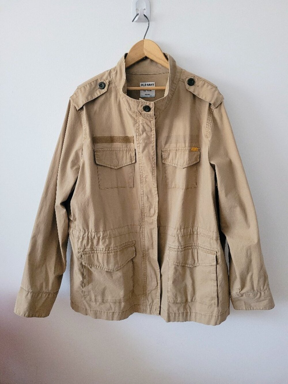 Old Navy Women's Military-Style Utility Jacket-XXL